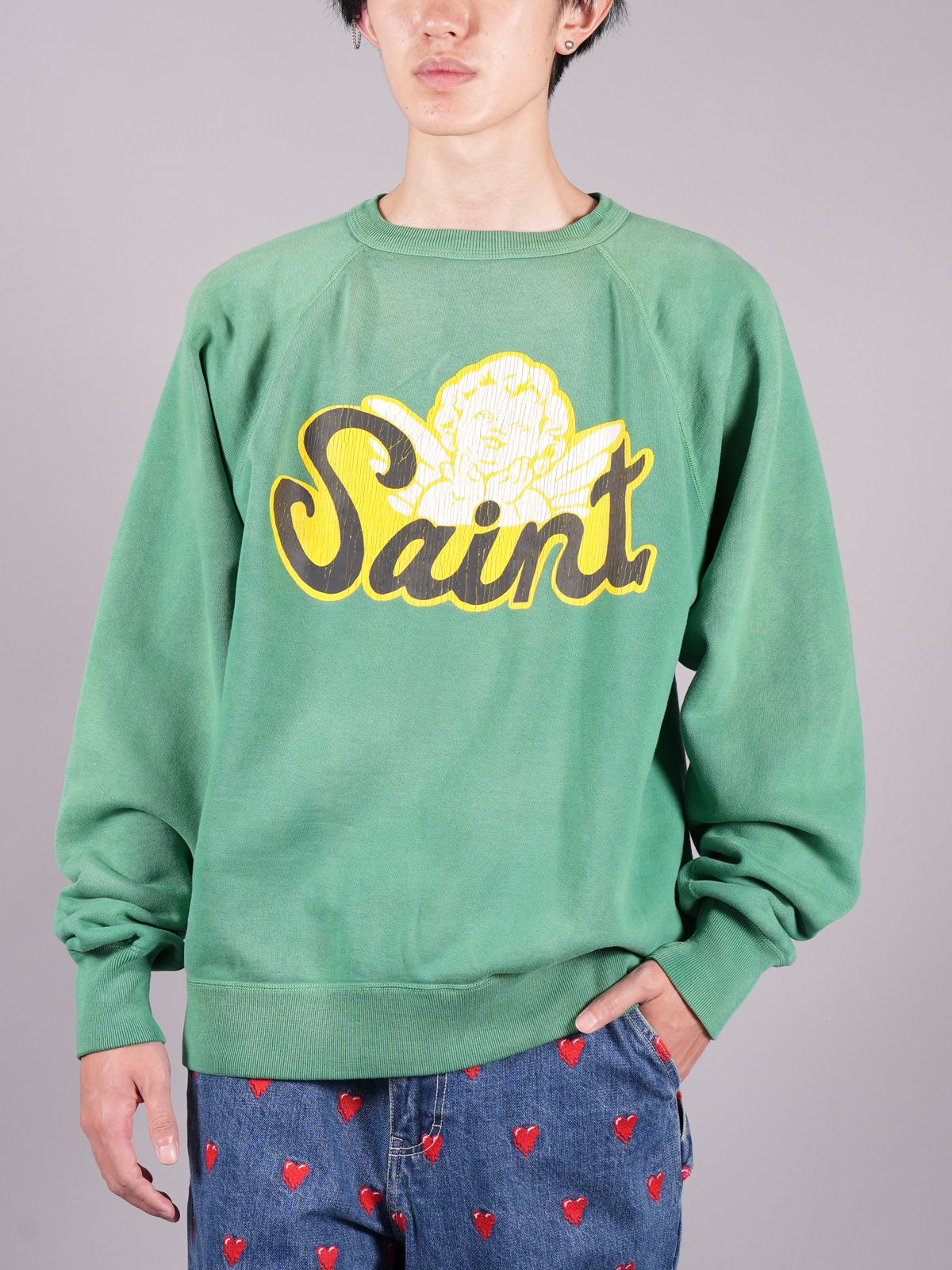 SAINT M×××××× - ラスト1点 / SM-A22-0000-021 / CRW SWT / SAINT