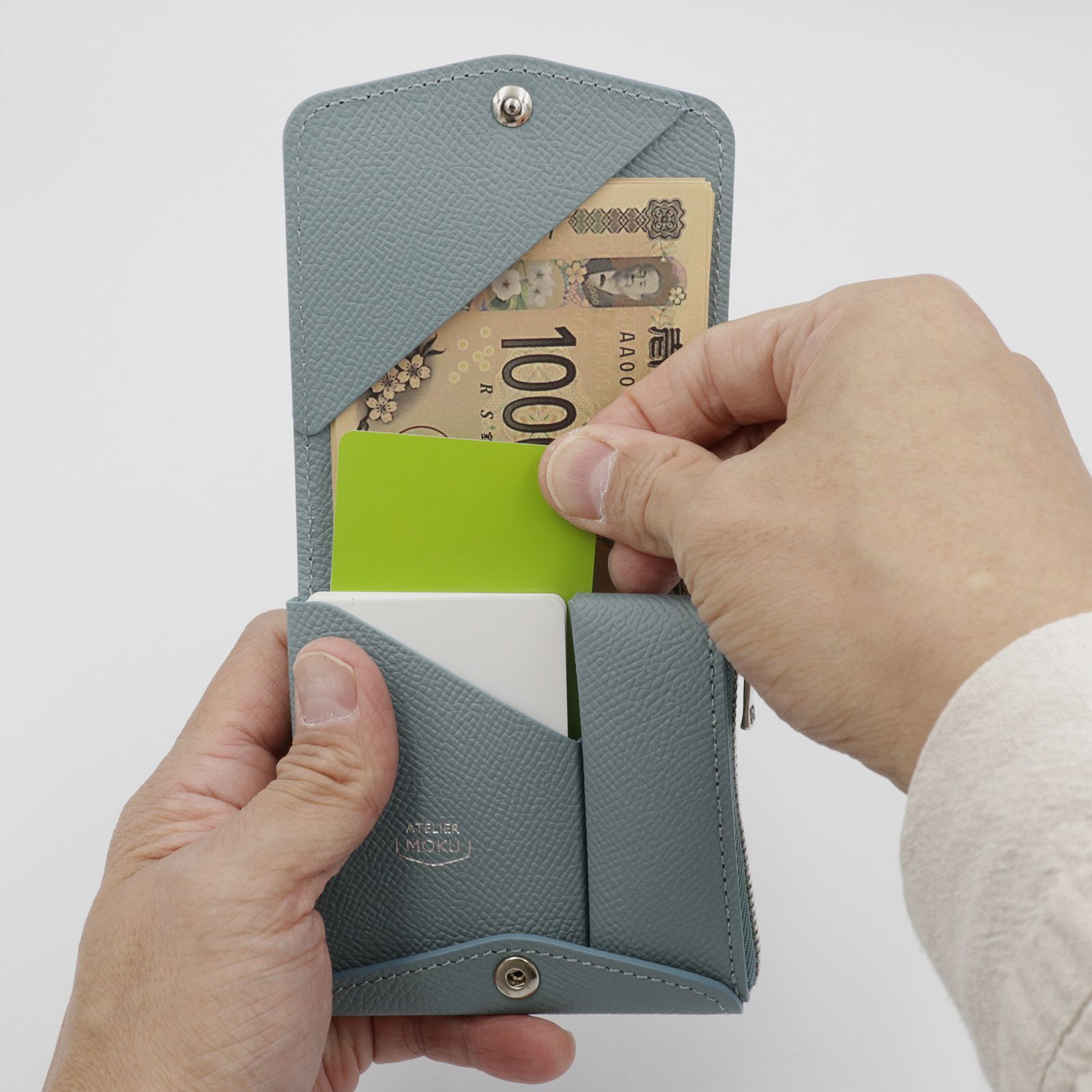 ATELIER MOKU - 「小さく薄い財布SAKU ver.3 Plus Noblessa ノブレッサ