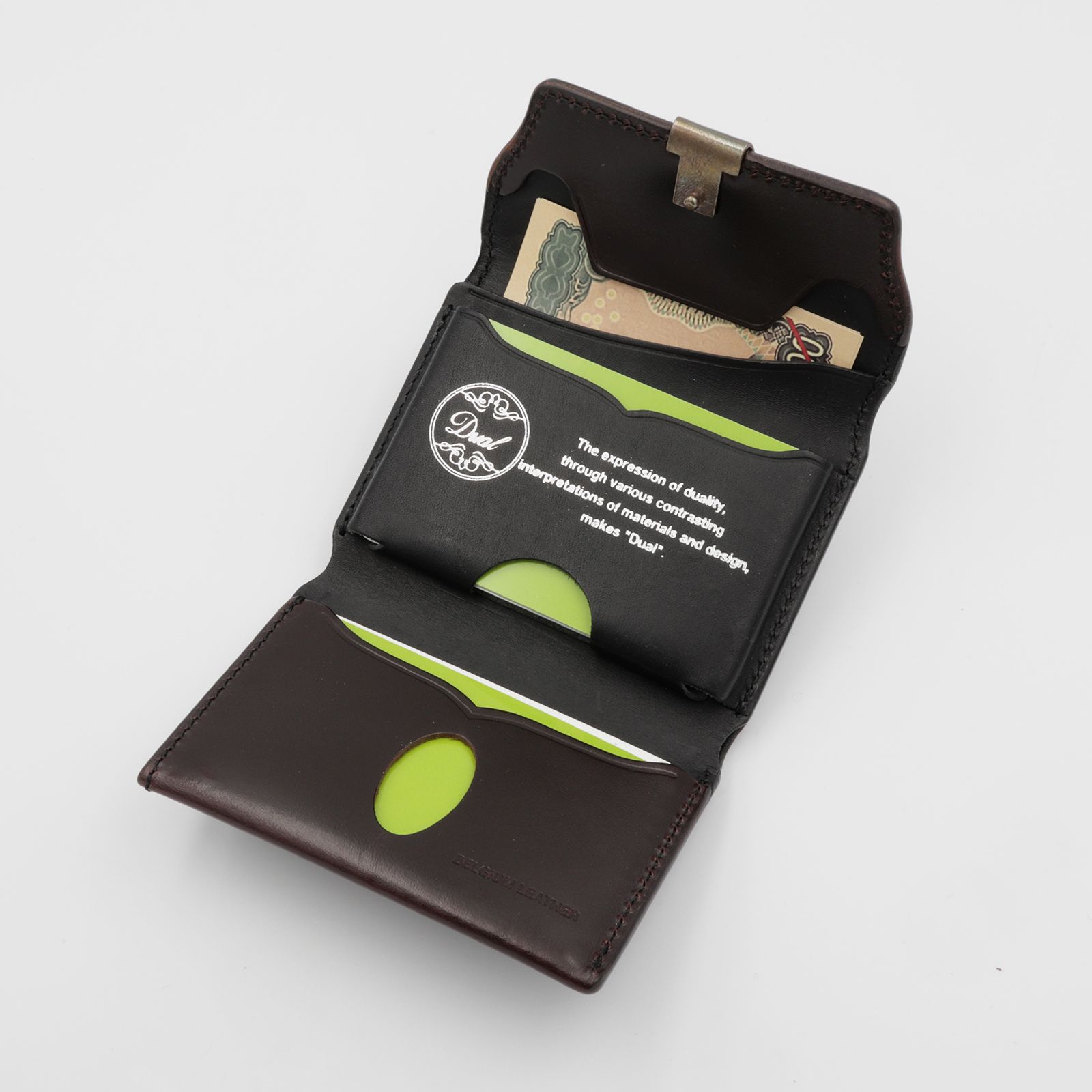 池之端銀革店 - 【Dual】コンパクトウォレット サドルプルアップ