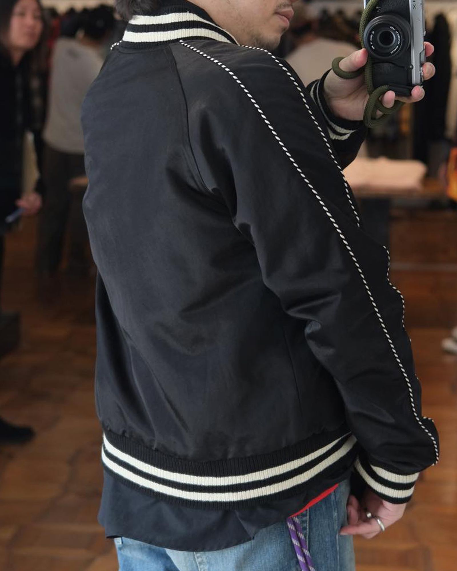 MINEDENIM - Texas Stripclubs Reversible Souvenir JKT Reversible