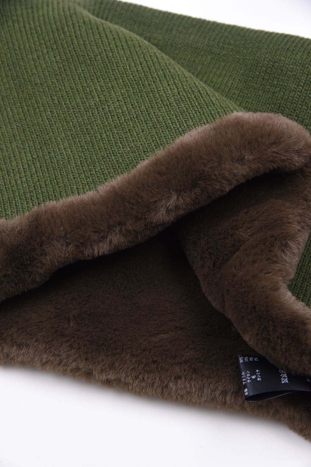 1PIU1UGUALE3 GOLF - NECK WARMER / ネックウォーマー (カーキ