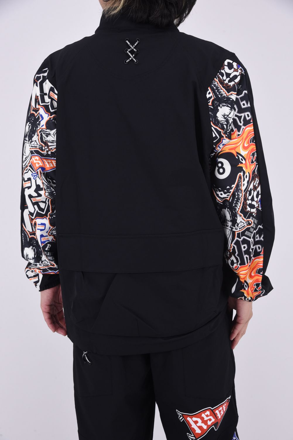 RUSSELUNO - ANORAK BLOUSON / ハーフジップ プルオーバーブルゾン