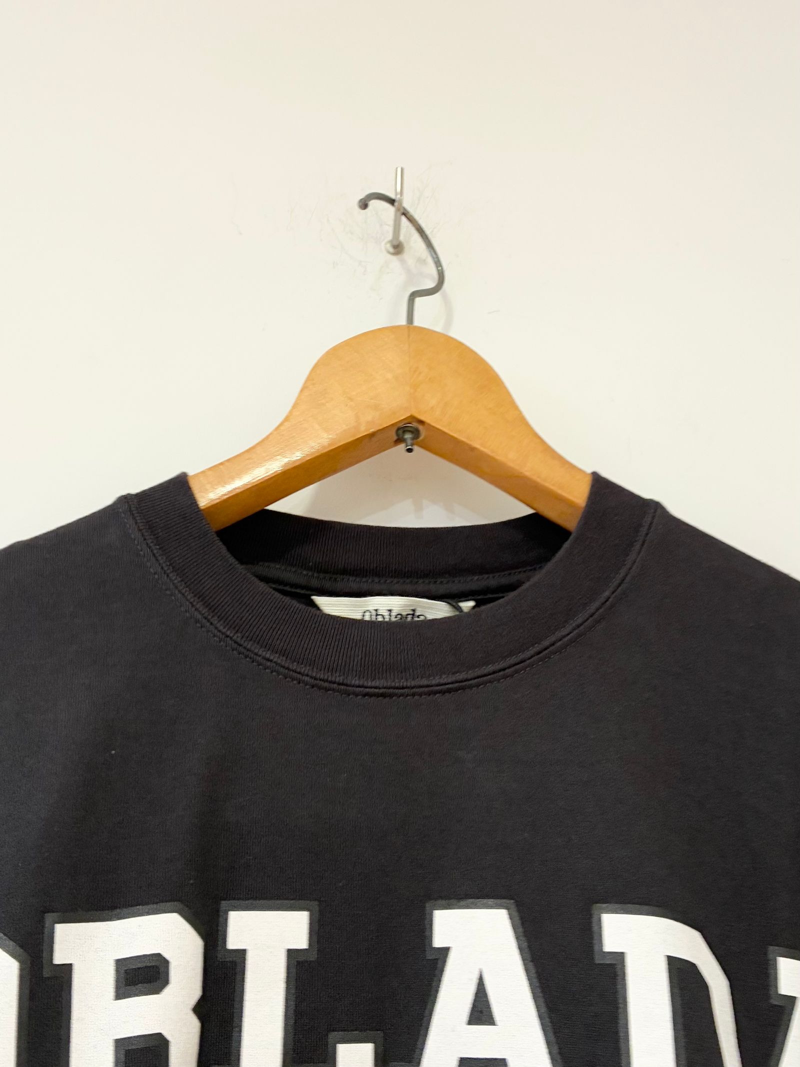 oblada - BEARS TEE / 熊プリントTシャツ / ブラック | HALLOW's web store