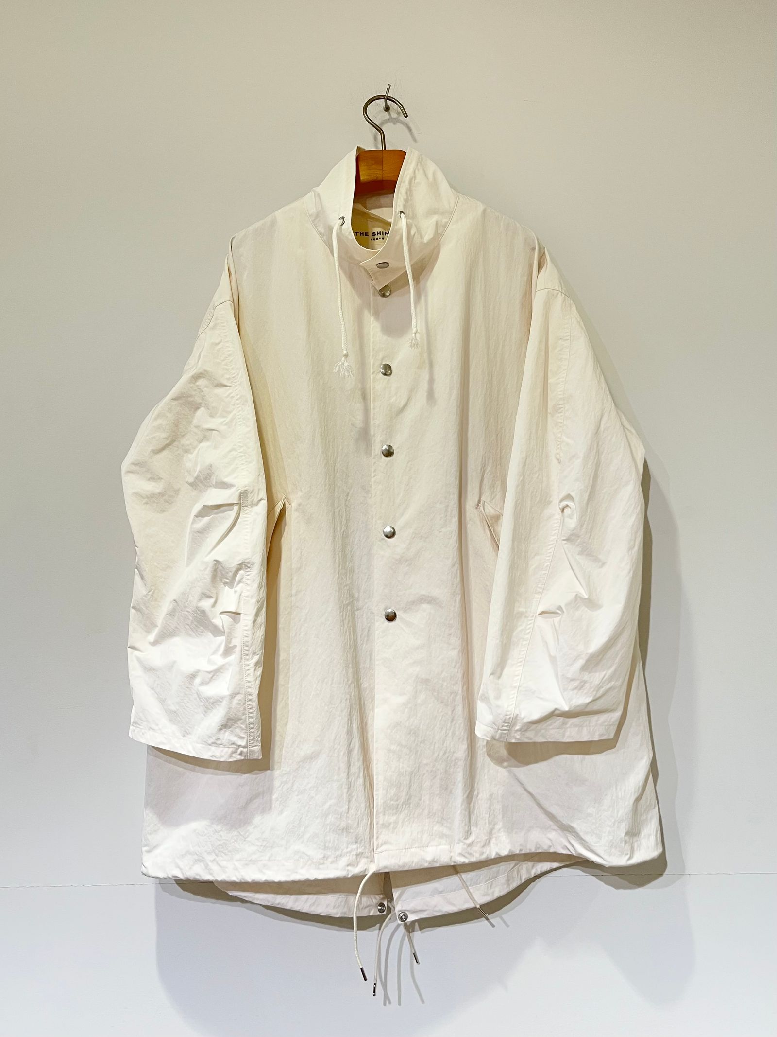 THE SHINZONE - LIGHT MODS COAT / モッズコート / ホワイト