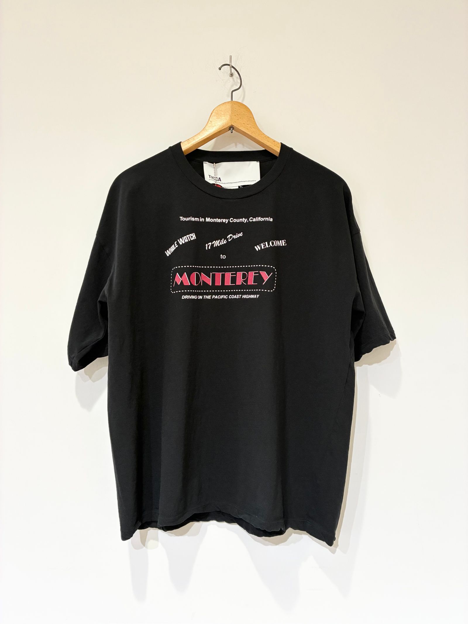 oblada - BEARS TEE / 熊プリントTシャツ / ブラック | HALLOW's web store