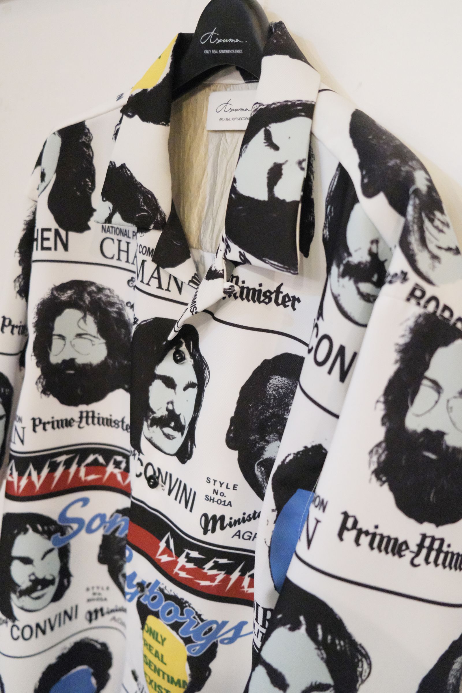 Azuma - CYBORG'S OPEN COLLAR SHIRT / シャツ | HAZE