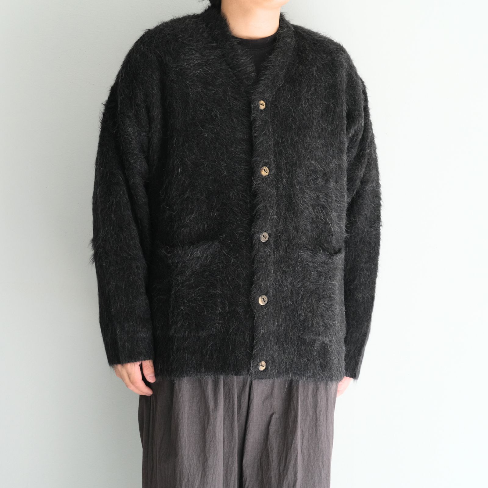 THE INOUE BROTHERS - Suri Alpaca Cardigan / カーディガン