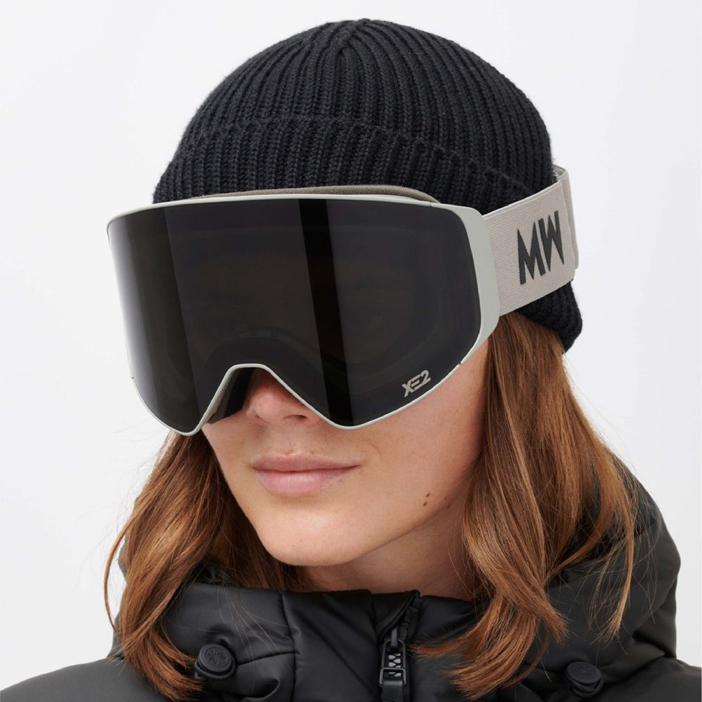 MESSYWEEKEND - CLEAR XE2 - ASIAN FIT / Black Green Mirrored