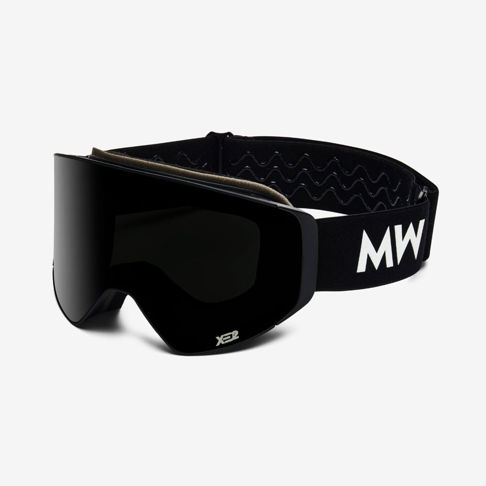 MESSYWEEKEND - CLEAR XE2 - ASIAN FIT / Black Green Mirrored