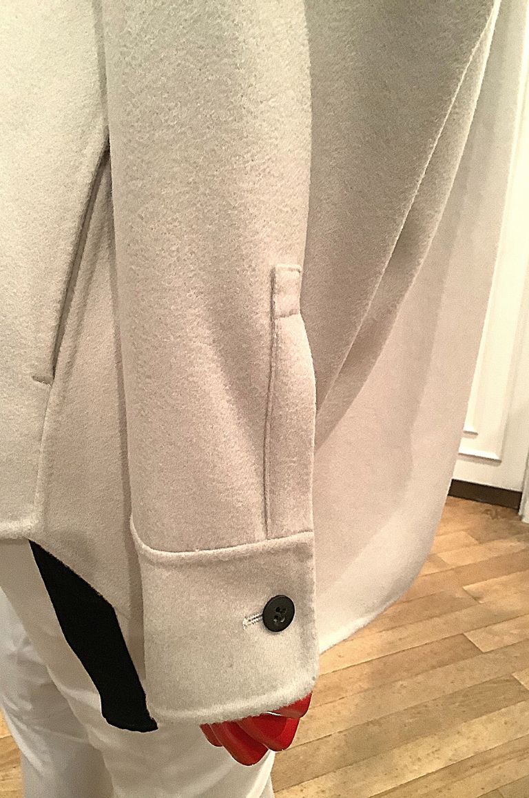 Theory - Luxe New Divide Os Shirt JK DF / オーバーサイズシャツ