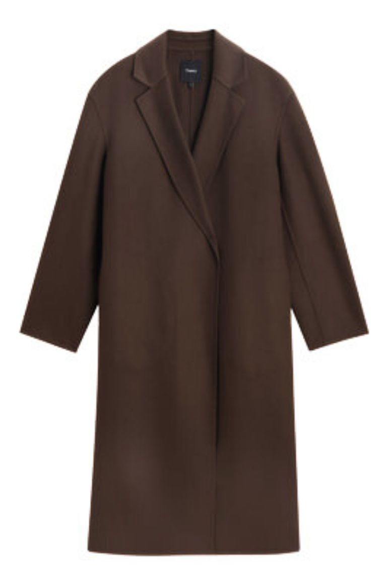 Theory - New Divide GC LT Relaxed Coat J(ウォルナット)毛 / ロング