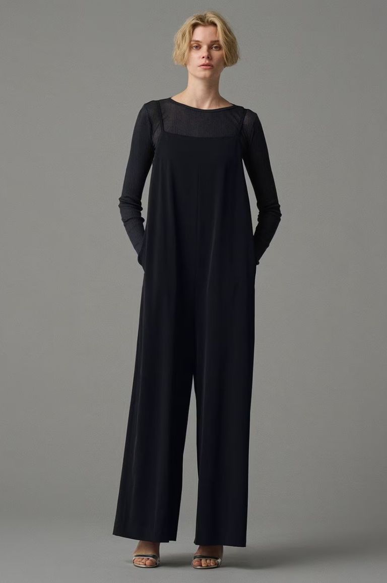 uncrave - クールタッチツイルオールインワン(ブラック)ポリエステル