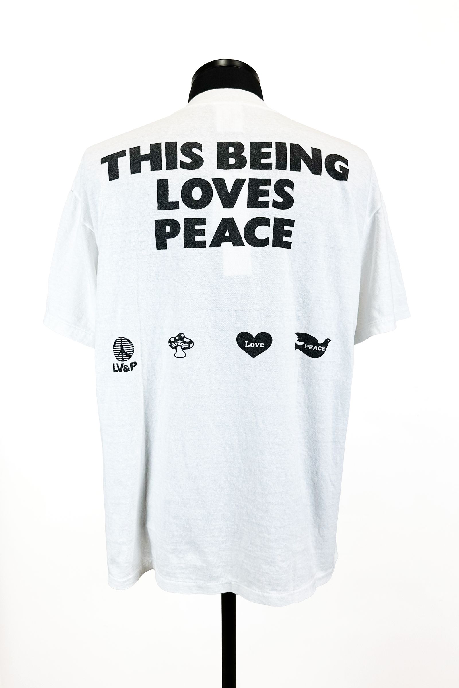 READYMADE - SS T-SHIRT PEACE / ピース ティーシャツ | laid-back