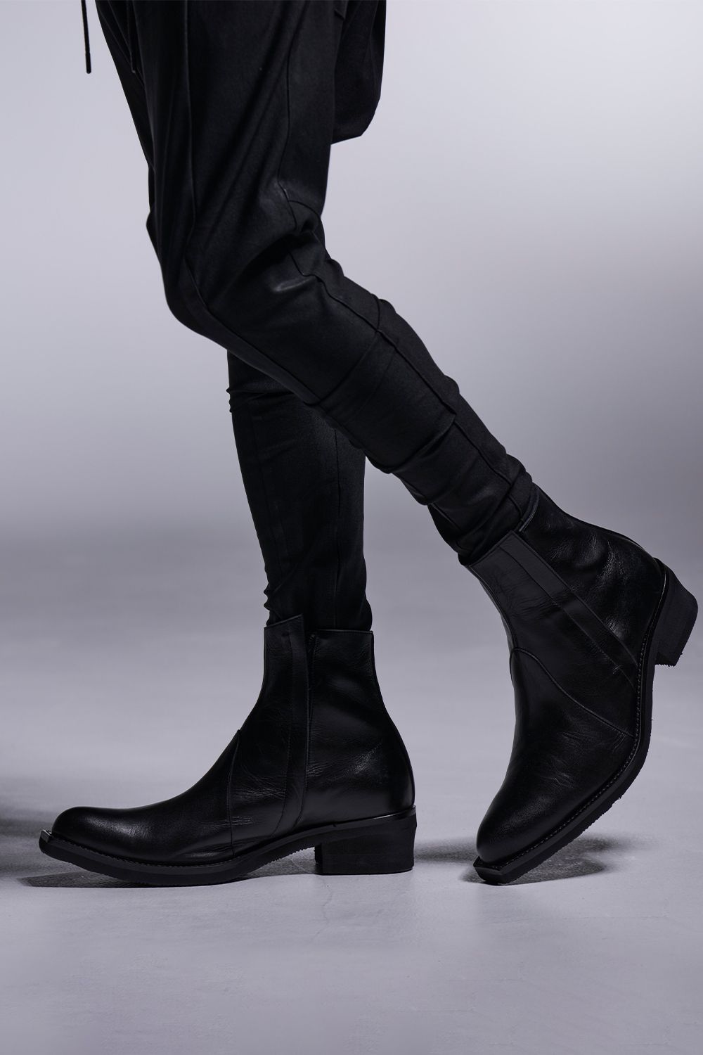 kiryuyrik - Cow Hide Middle Boots / カウハイド ミドルブーツ | laid