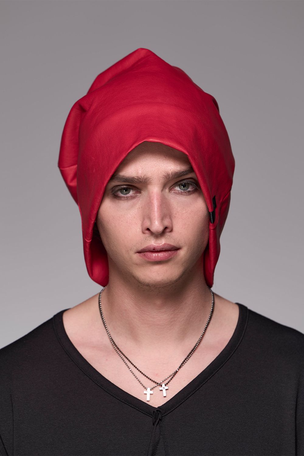 kiryuyrik - Stretch Leather Cap / ストレッチレザーキャップ | laid-back