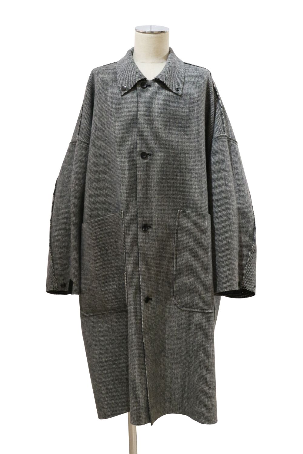 N.HOOLYWOOD - N.HOOLYWOOD COMPILE RIVERSIBLE BALMACAAN COAT/ エヌ