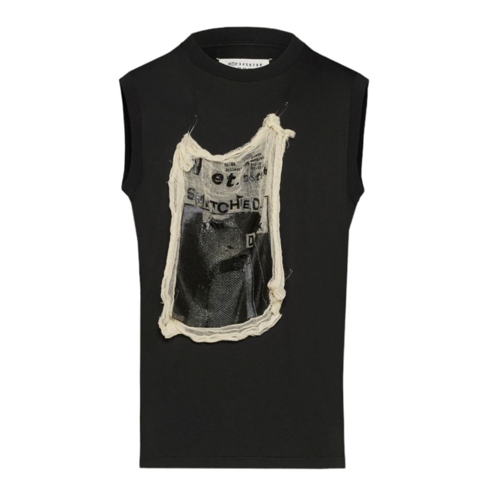 Maison Margiela - インビテーション Tシャツ / ノースリーブ