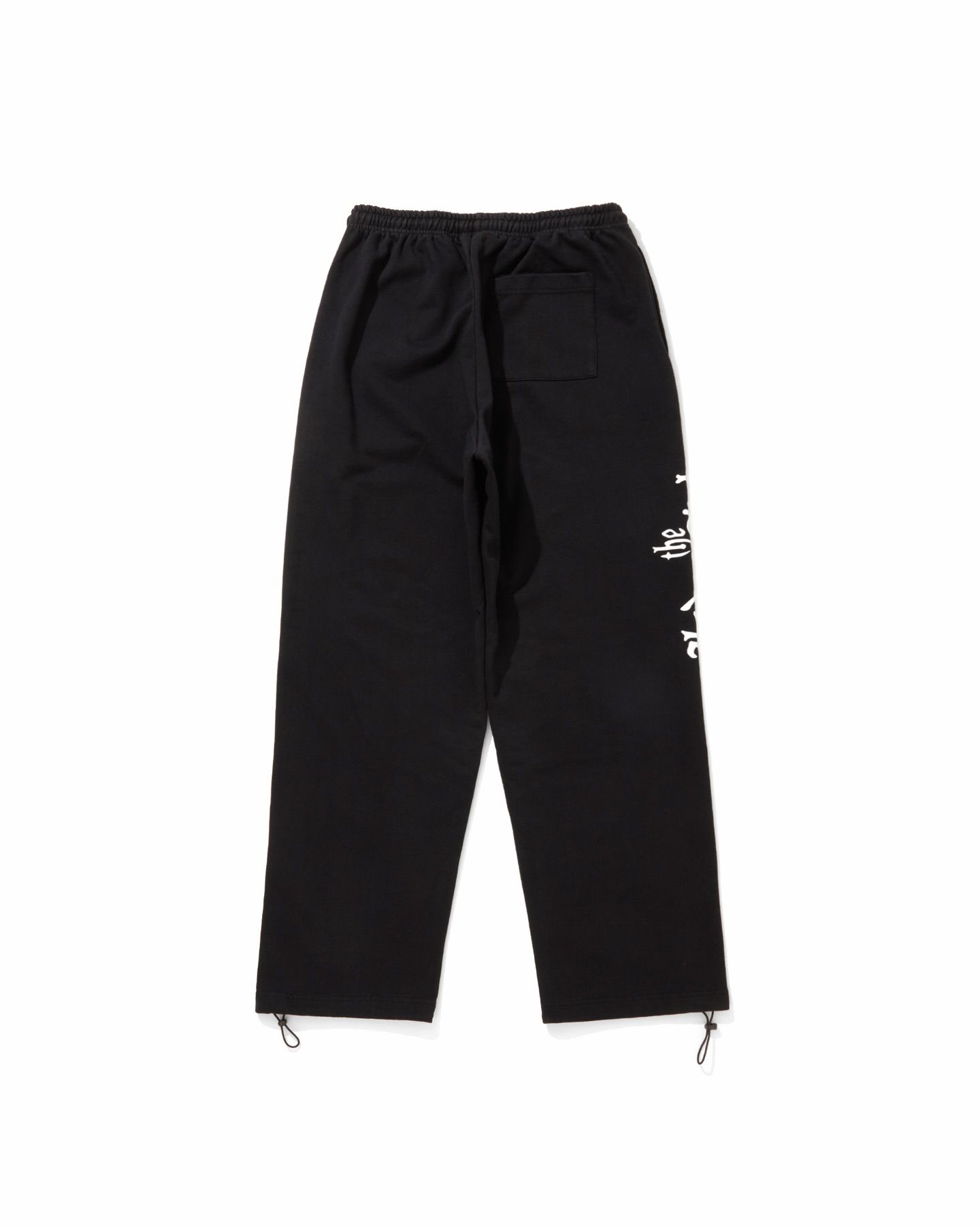 HIDE AND SEEK - The H&S Sweat Pants (BLACK) / 西浦徹 コラボ