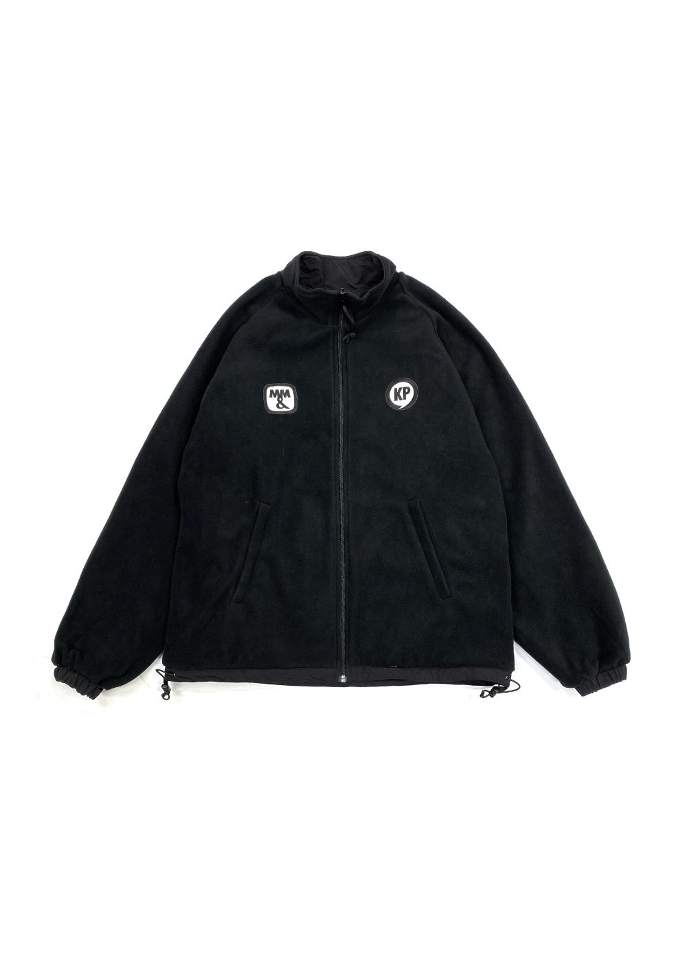 M&M CUSTOM PERFORMANCE - Reversible Stand Collar Jacket (BLACK