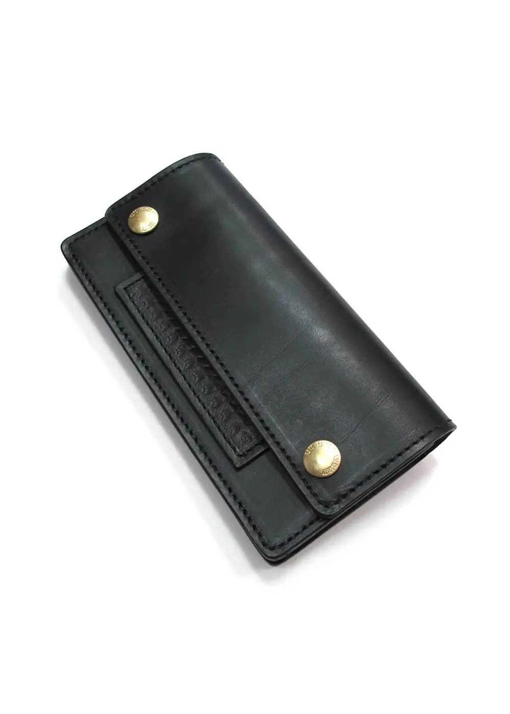 RATS - LEATHER WALLET TYPE C (BLACK) / ポーター コラボレザー