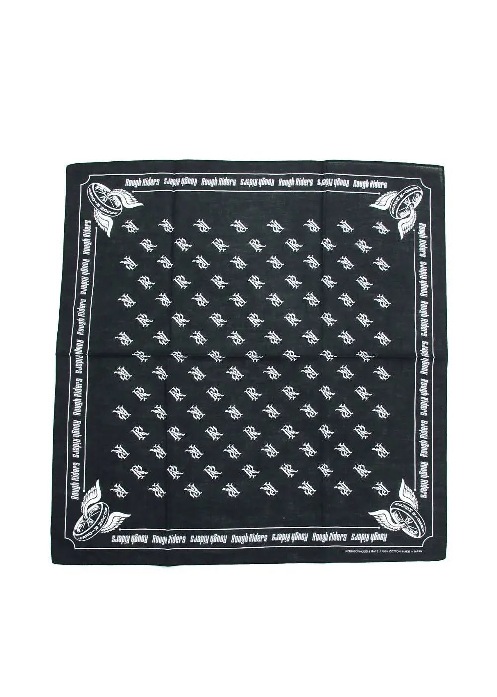 RATS - ×NEIGHBORHOOD T.R.R BANDANA (BLACK) / ×ネイバーフッド TOKYO