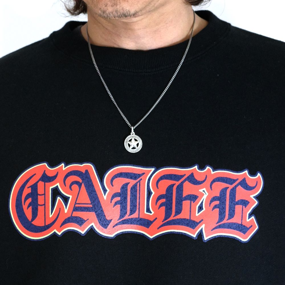 CALEE - SILVER STAR CONCHO NECKLACE (SILVER) / シルバー スター