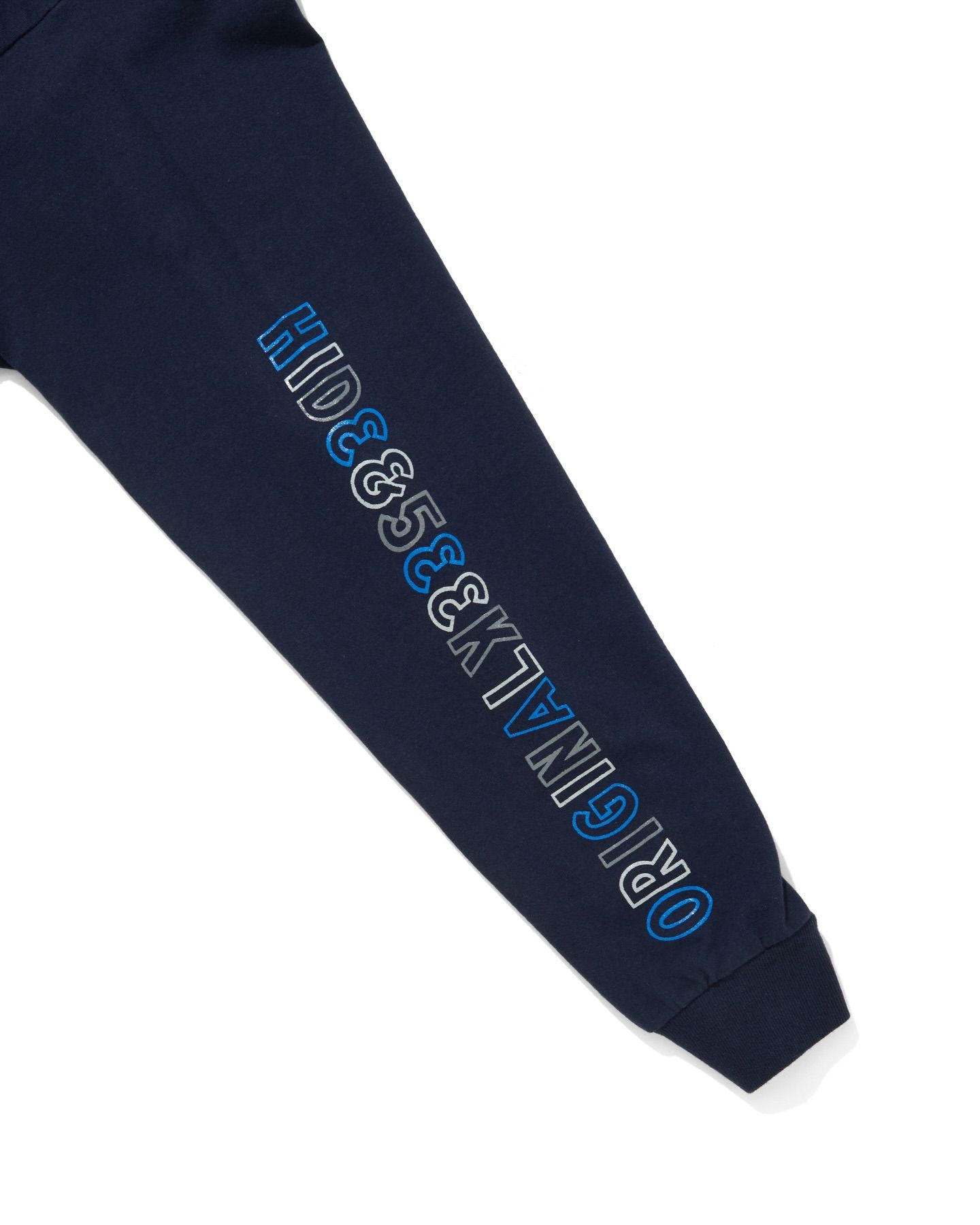 HIDE AND SEEK - Original H&S L/S Tee (NAVY) / 西浦徹 コラボ ロンT