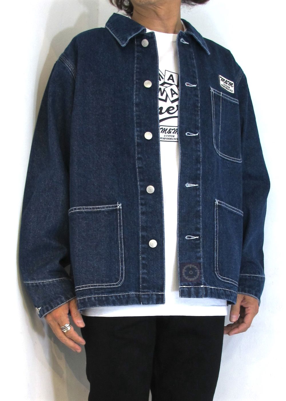 M&M 新作販売告知 / ワークスタイルには欠かせないデニムカバーオール