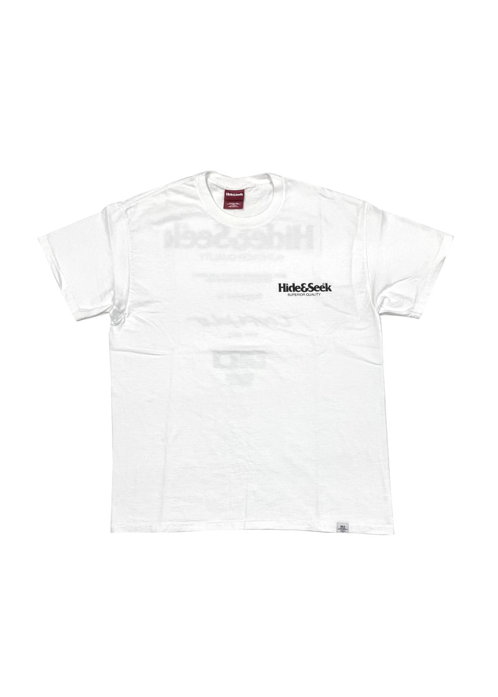HIDE AND SEEK - HideandSeek x “H&S DEALER” 30th S/S Tee (WHITE