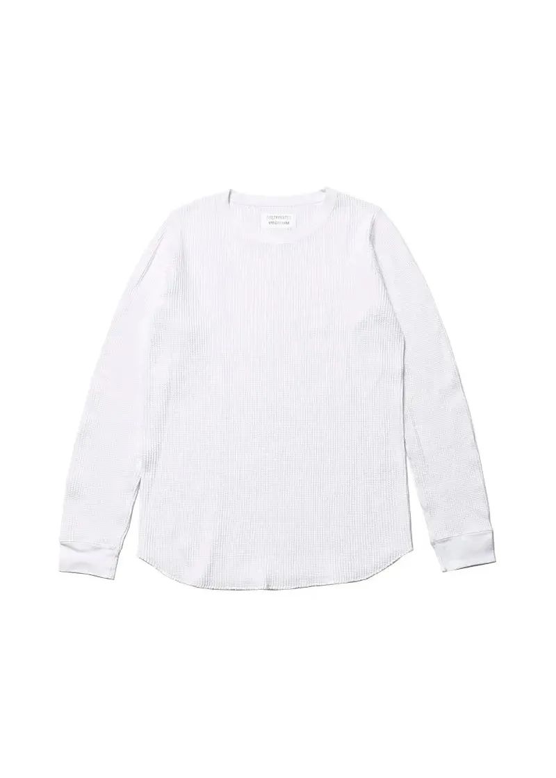 MINEDENIM - × WACKOMARIA Crew Neck Thermal (WHITE) / ワコマリア
