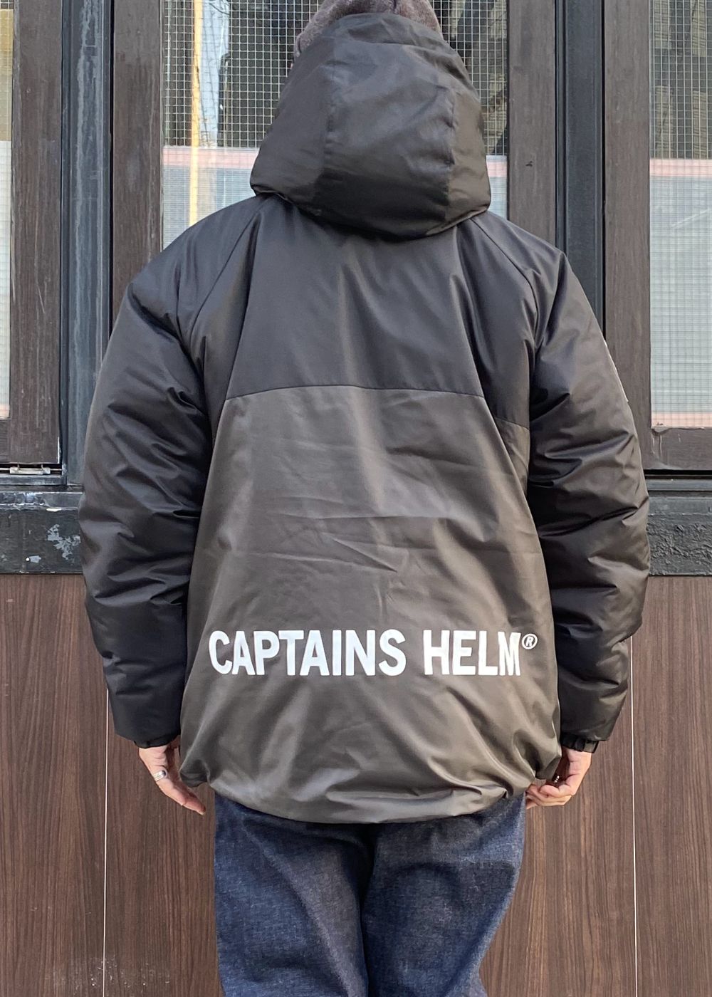 CAPTAINS HELM - MIL SPEC PADDED JACKET (BLACK) / ミリタリー