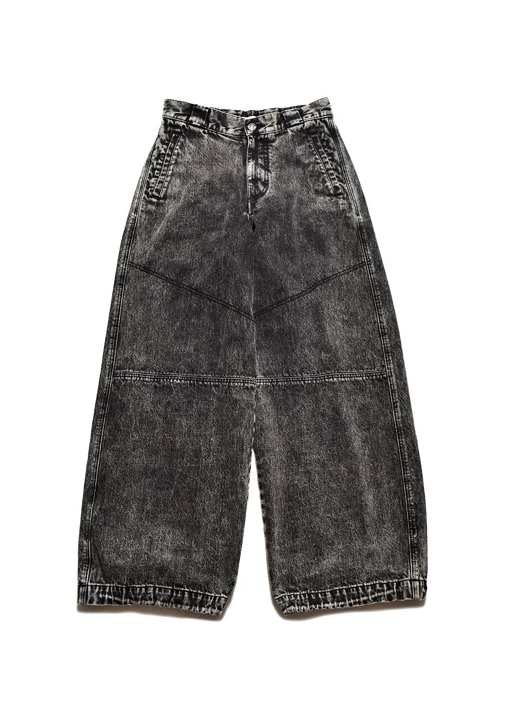 MINEDENIM - ×WILLY CHAVARRIA Black Denim CB.RAVER PANTS (BLACK