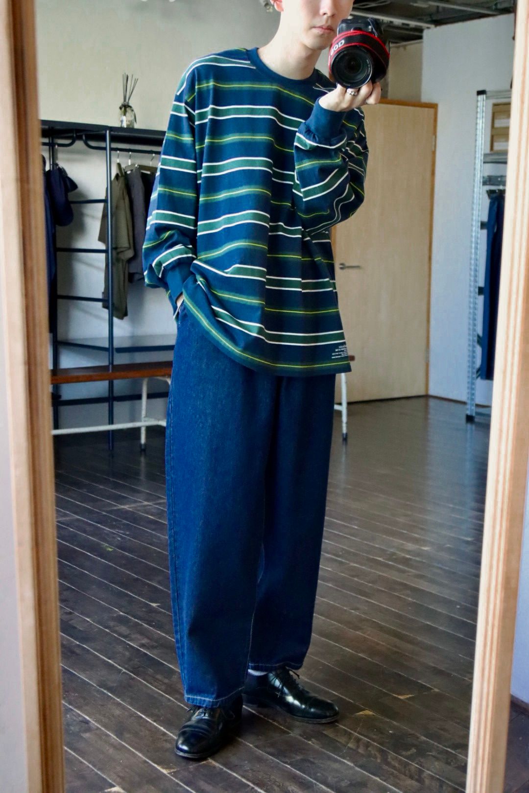 FreshService フレッシュサービス 23AW MULTI BORDER L/S TEEスタイル