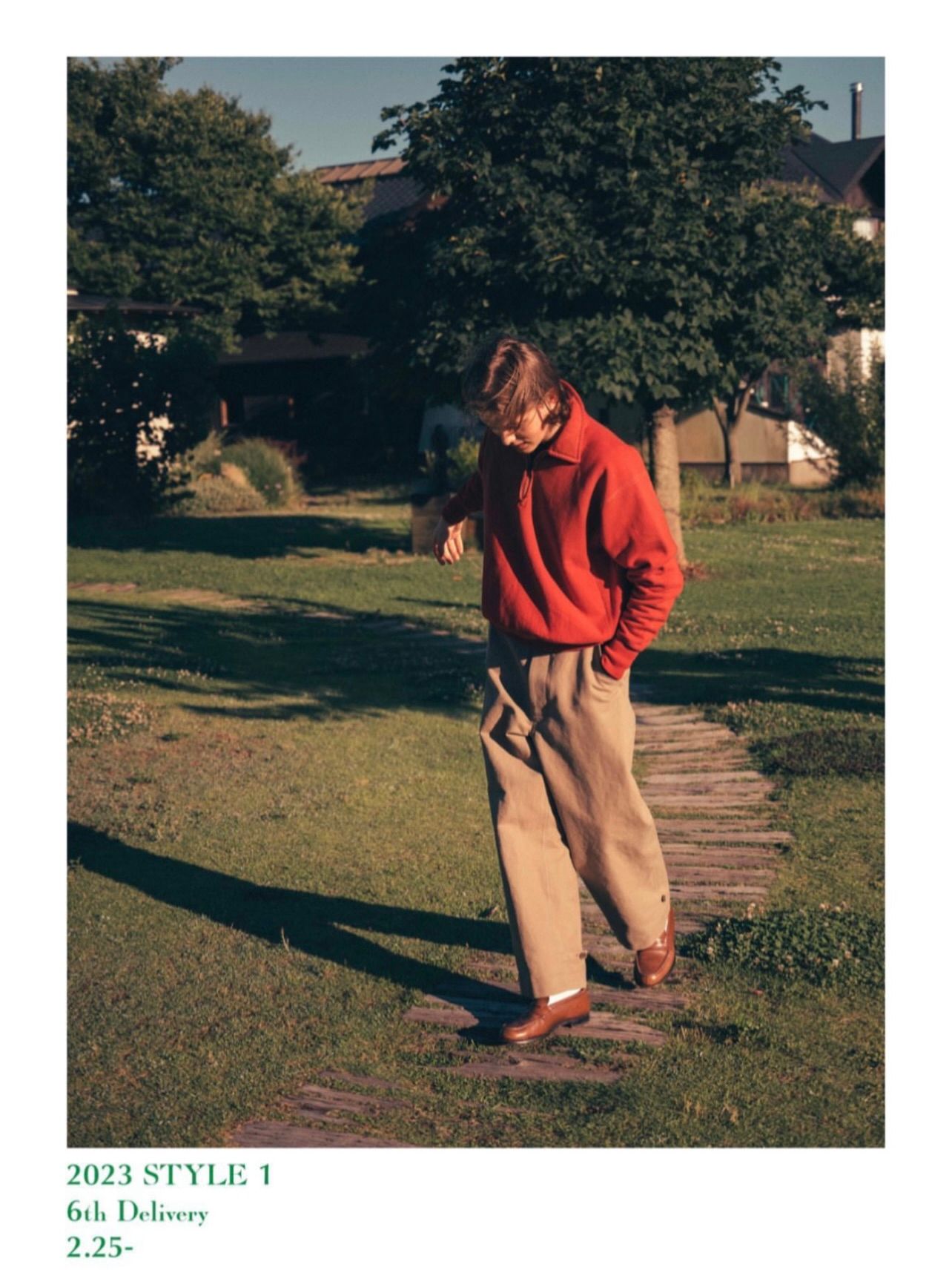 A.PRESSE - アプレッセ23SSハーフジップスウェット Vintage Half Zip