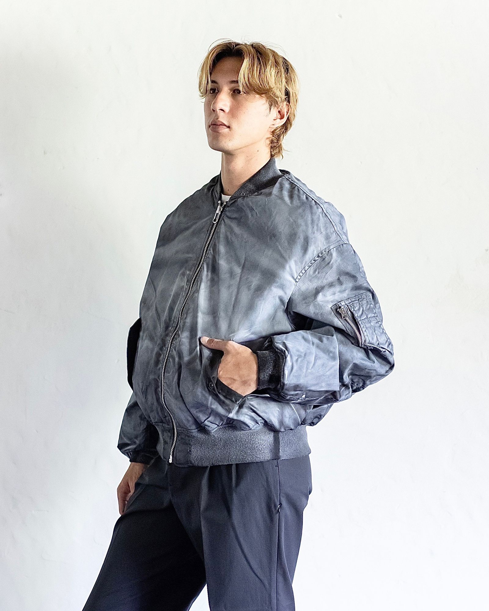 YOKE 新作SPREY PRINTED BOMBER JACKET style.2024.8.23 | 5251 | MARK