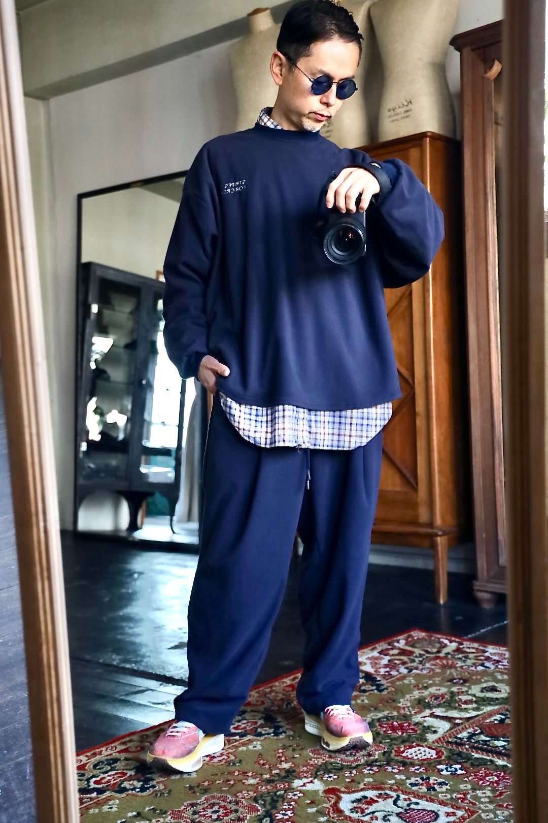 S.F.C FLEECE SUPER BIG LS ROUND TEEスタイル | 7625 | MARK