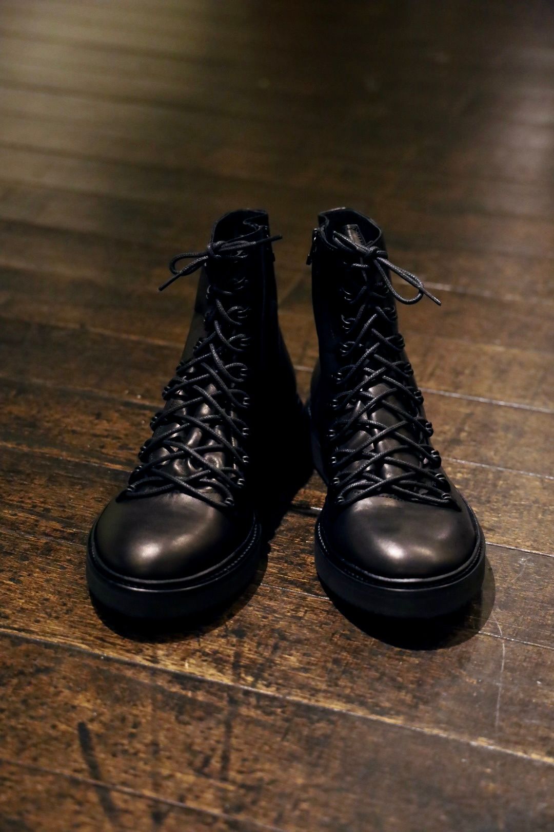yohji yamamoto - トレッキングブーツHORSE GRAIN TREKKING BOOTS (HO