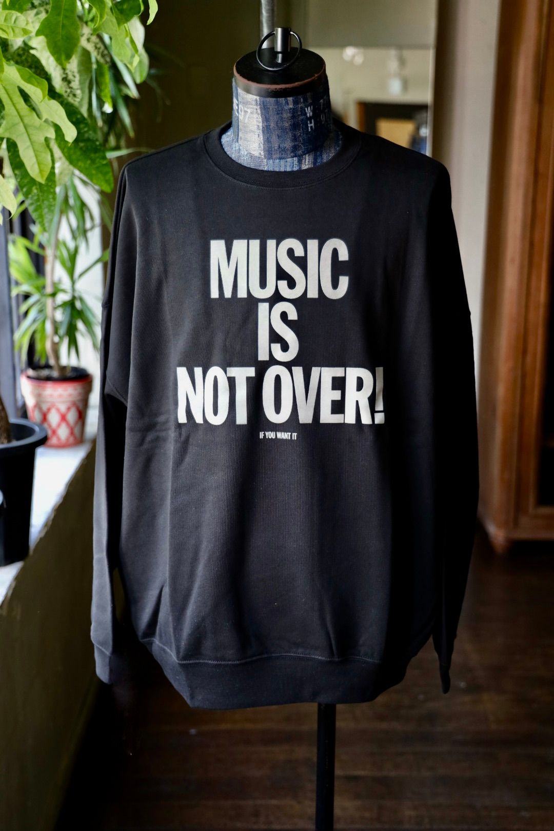 ISNESS MUSIC - イズネスミュージック 25AW NEU WAVE SWEAT SHIRTS