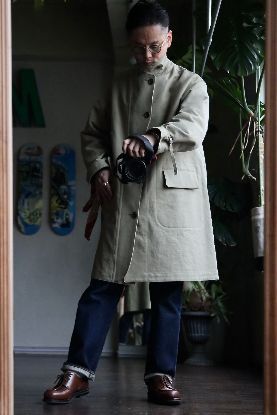 A.PRESSE - アプレッセ23SSコート Motorcycle Half Coat(23SAP-01-15H