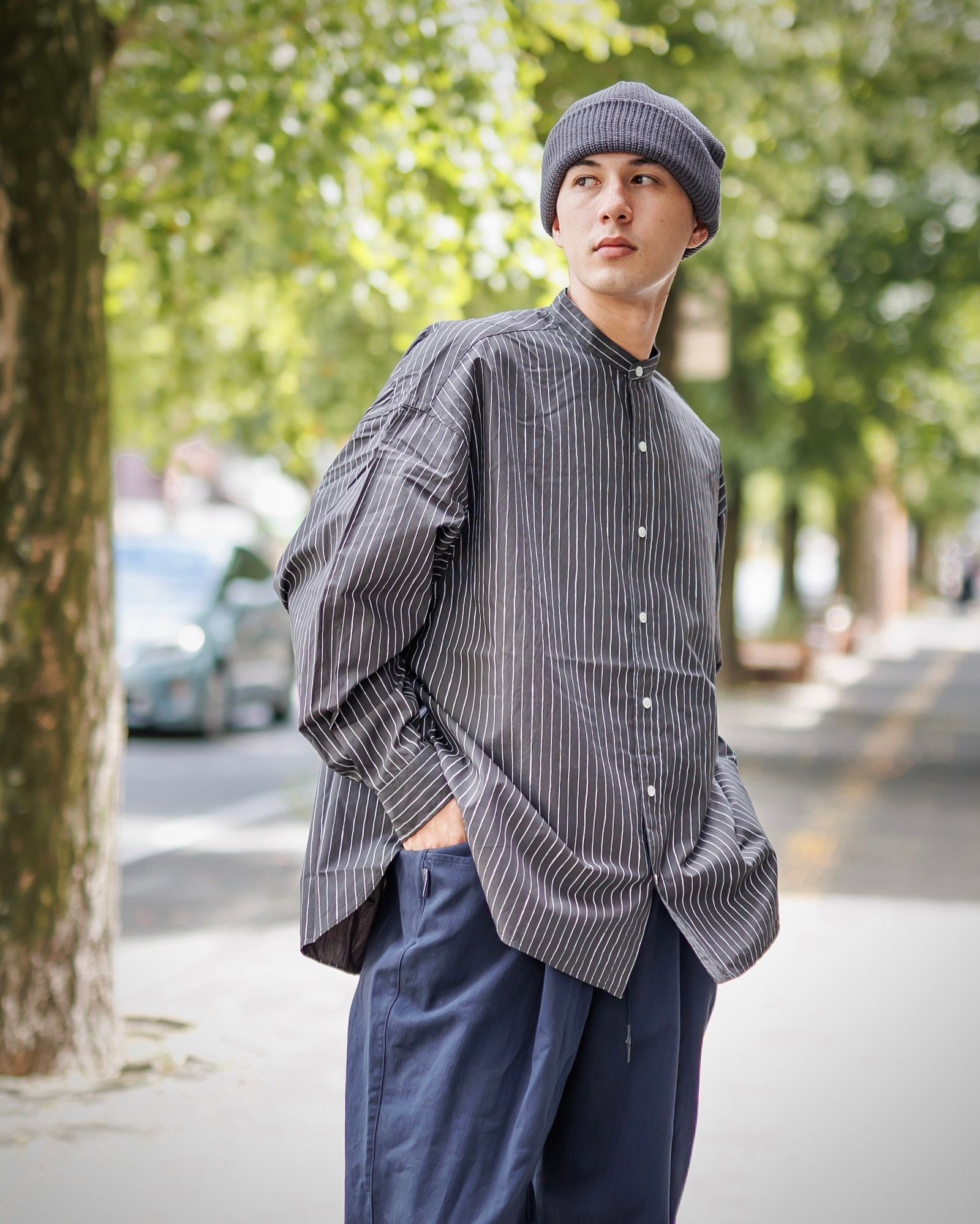 Stripes For Creative NO COLLAR SFC SHIRT スタイル9月21日新作発売