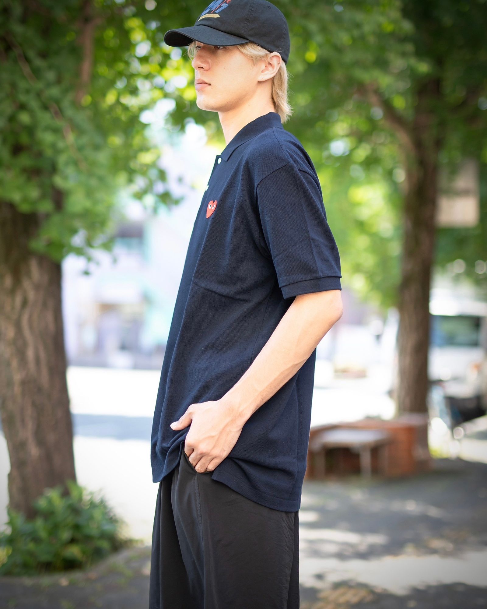 PLAY COMME des GARCONS ポロシャツ スタイル 2024.6.17 | 4894 | MARK