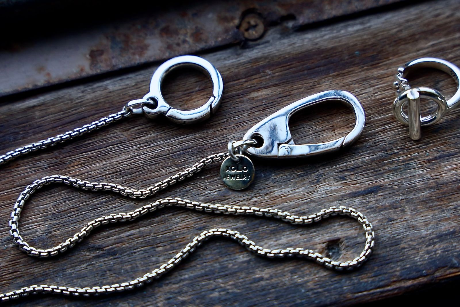 XOLO - XOLO JEWELRY ショロジュエリー /Double Clasp with Venetian