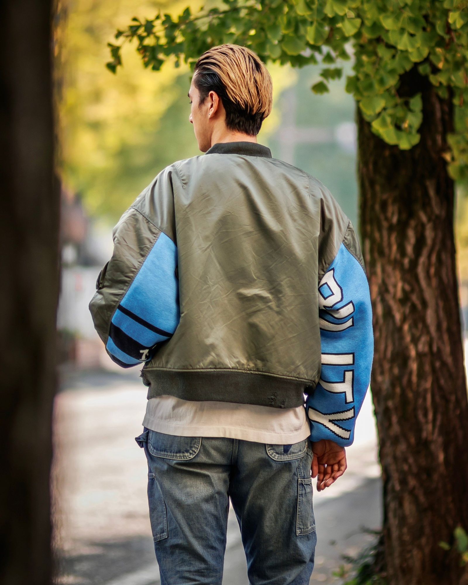 SAINT M×××××× - セントマイケル24AW DAMEGE MA-1 (SM-YS1-0000-064