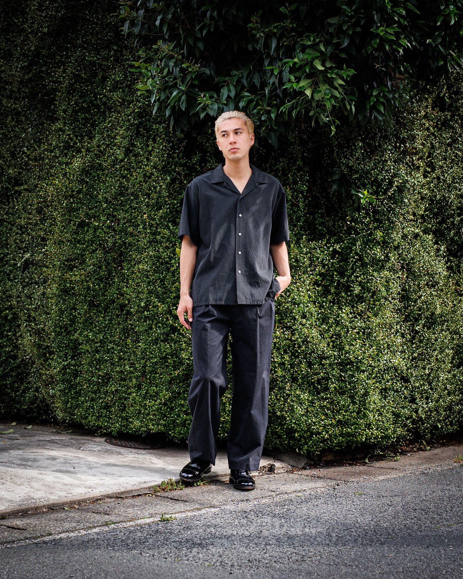 A.PRESSE Silk Cotton Open Collar S/S Shirt 4月26日(土)新作発売