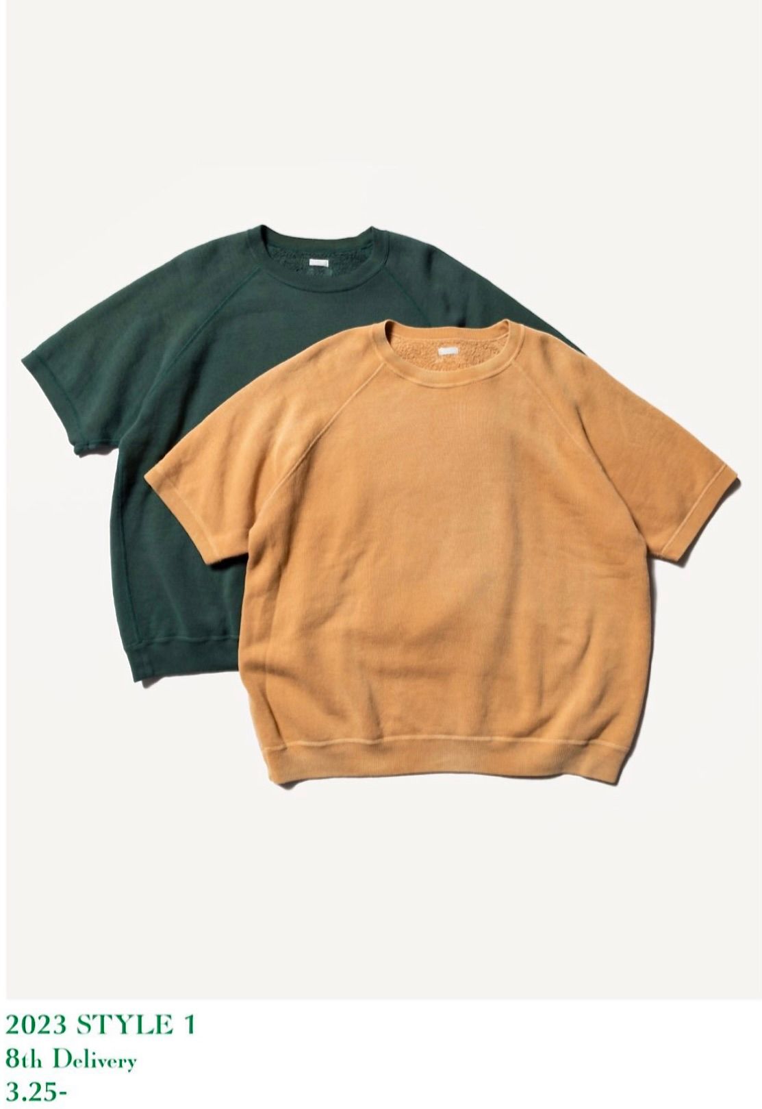 A.PRESSE - アプレッセスウェット S/S Vintage Sweatshirt(23SAP-05