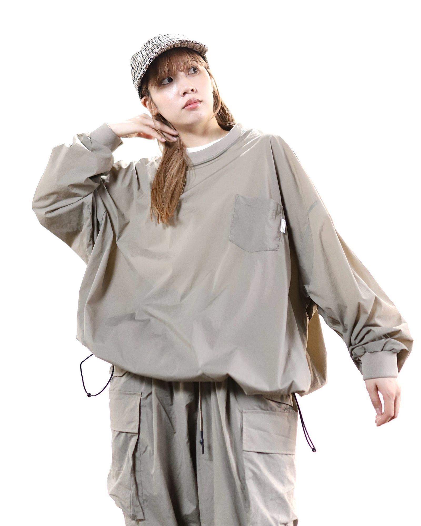 Stripes For Creative - S.F.C 24SS エスエフシー BIG NYLON LS TEE