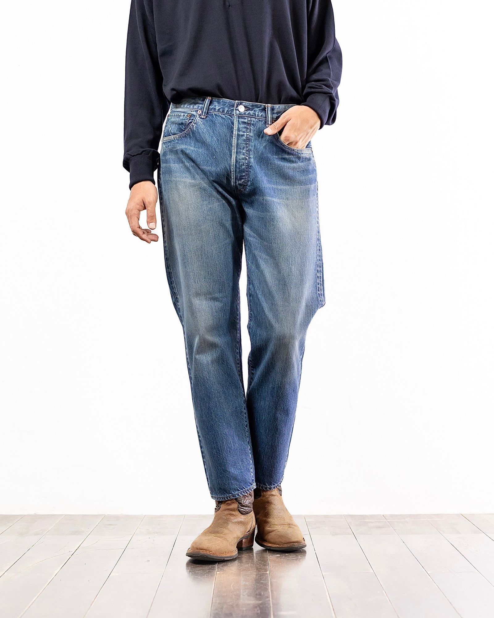 A.PRESSE Washed Denim Pants E(BLEACH) 8月10日(土)新作発売！ | 5139