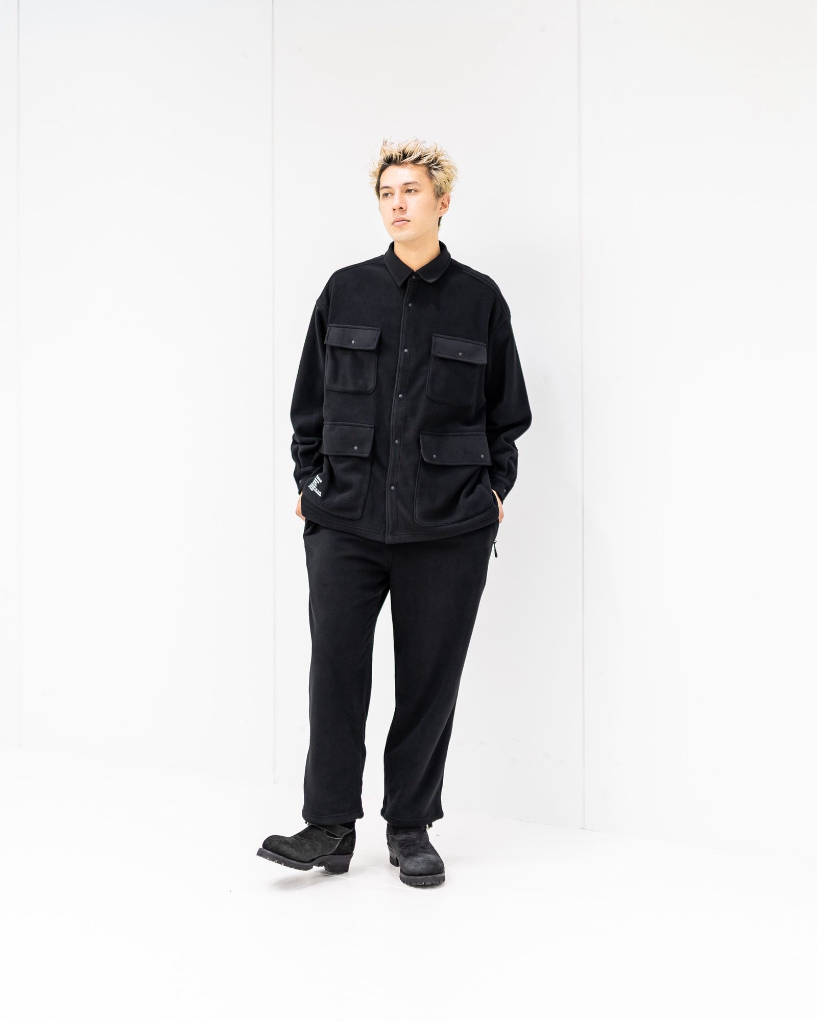 FreshService - フレッシュサービス MICRO FLEECE COVERALL(FSC253