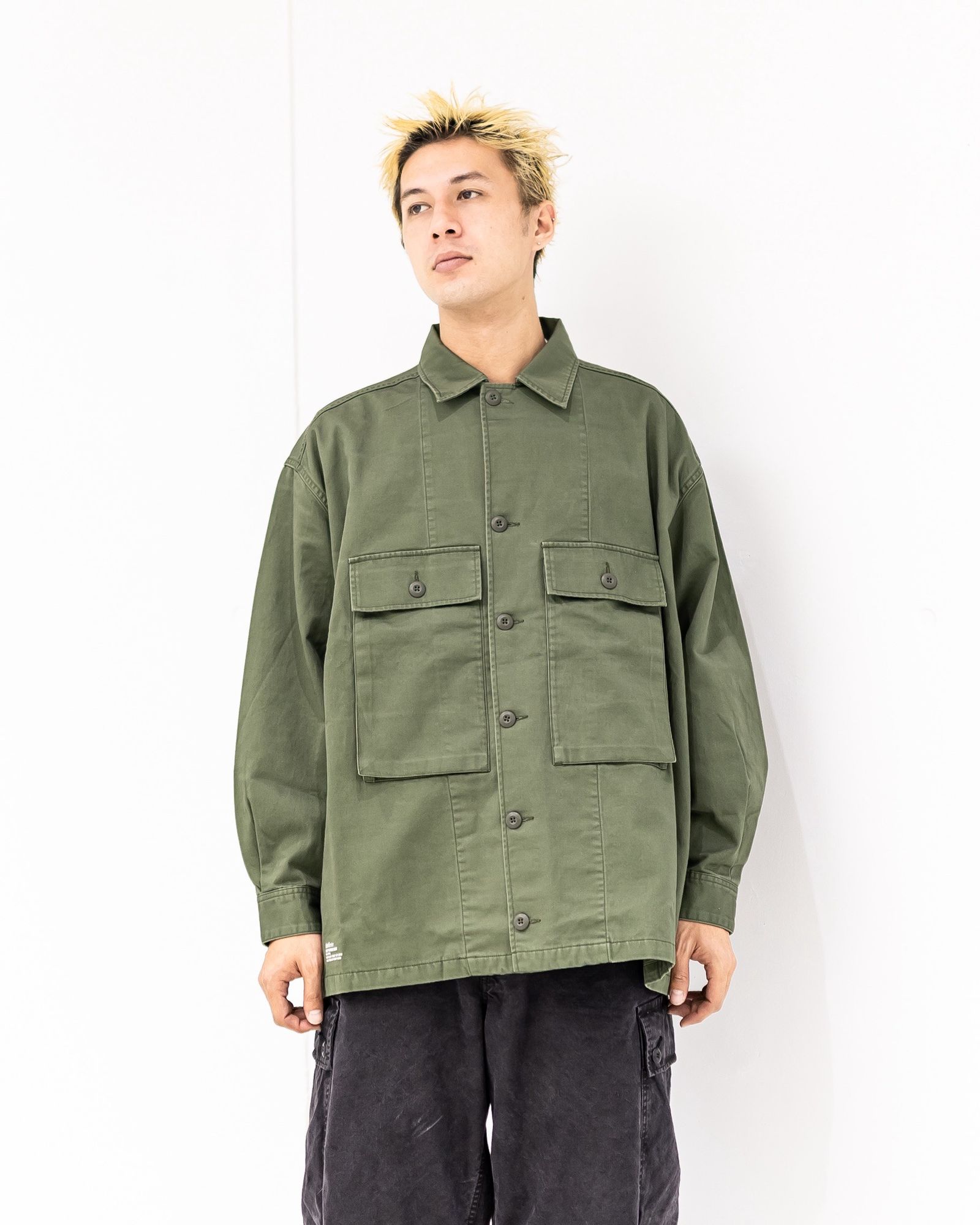 FreshService - フレッシュサービス UTILITY FATIGUE SHIRT(FSC253
