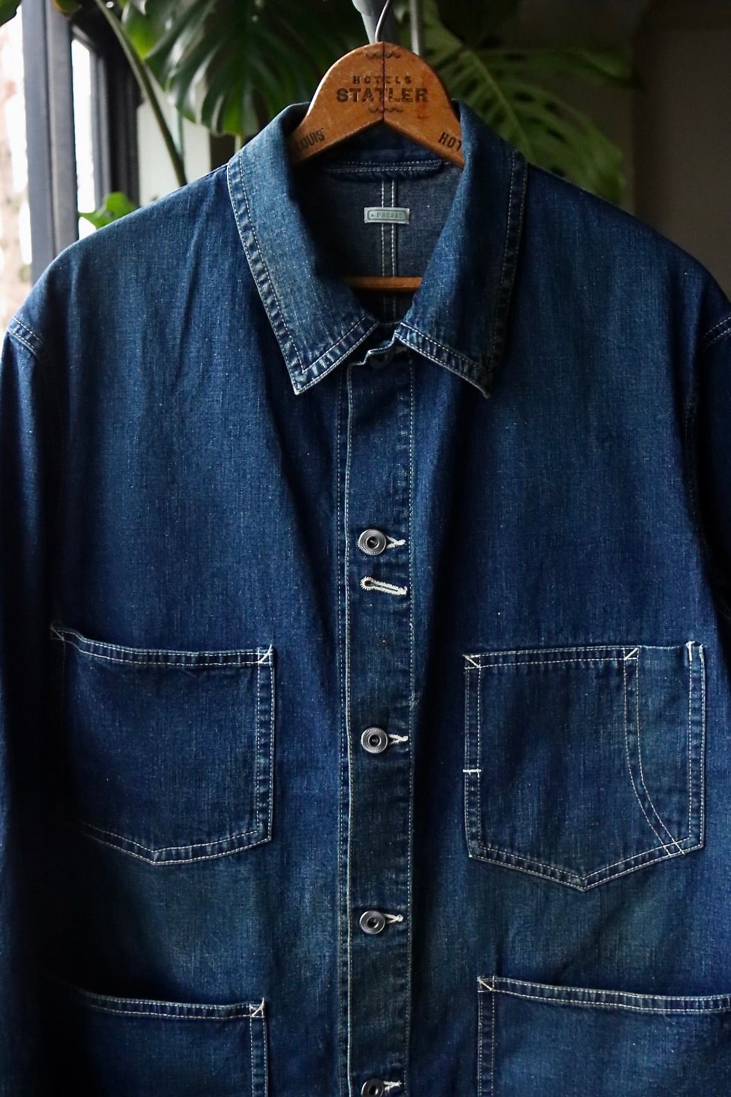 A.PRESSE - アプレッセ23SSデニムカバーオール Denim Coverall Jacket